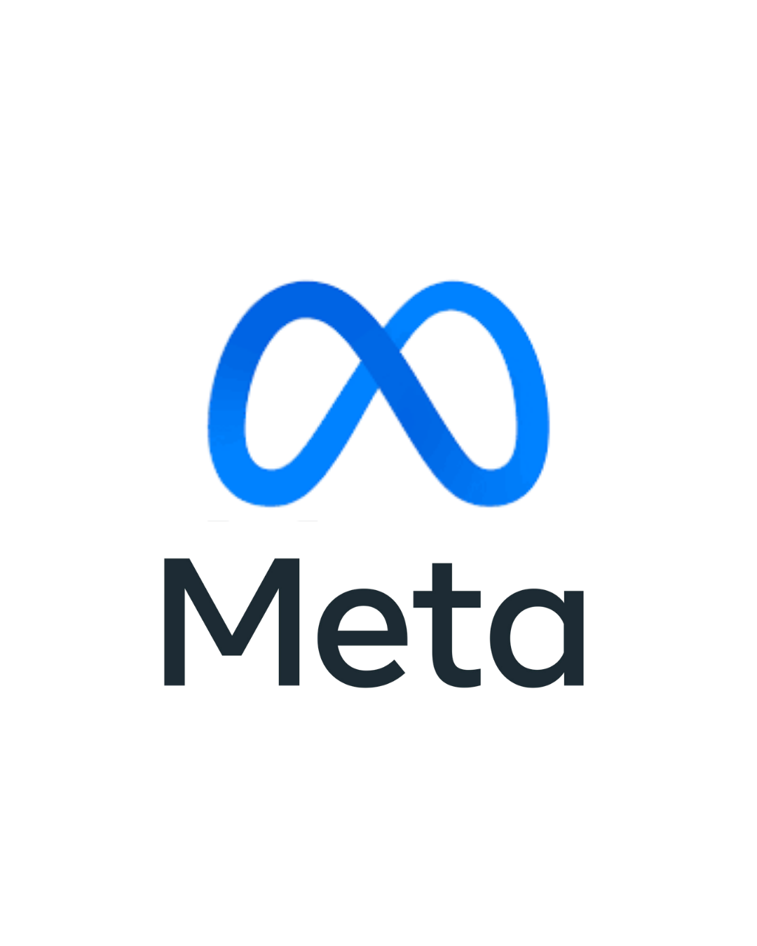 Meta icon in 3D Fluency style